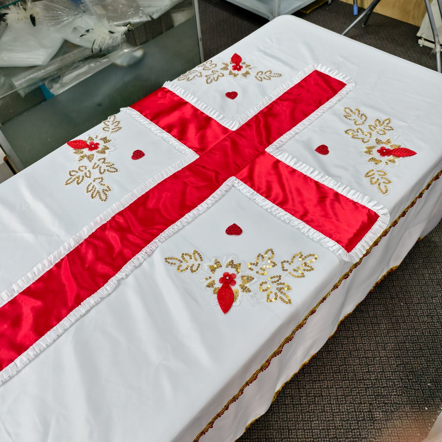 Coffin Cover - S2 - Red - 320