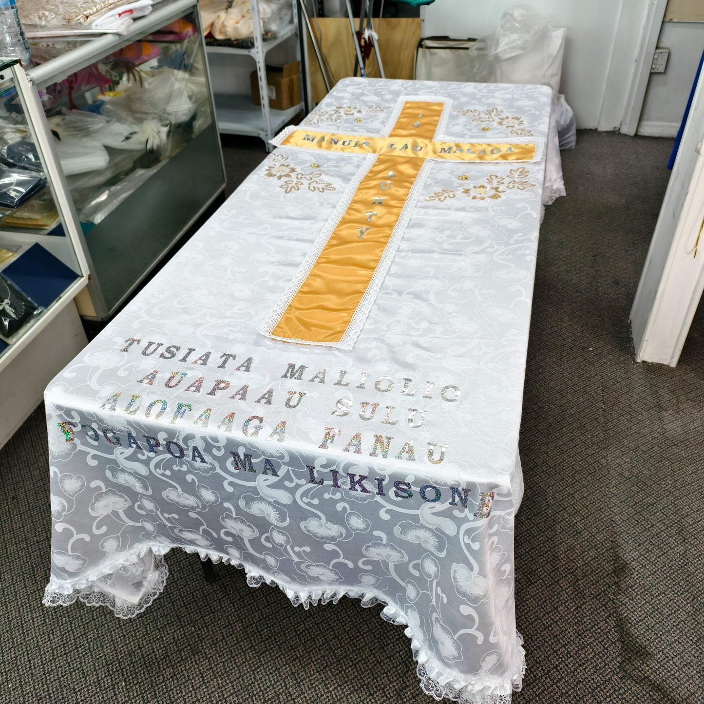 Coffin Cover Customer Service